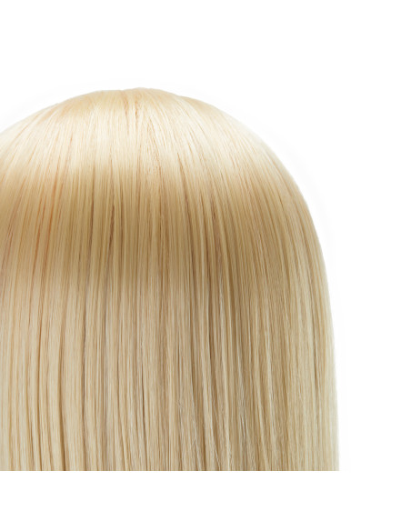 Gabbiano WZ2 hairdressing training head, synthetic hair, color 613, length 24"