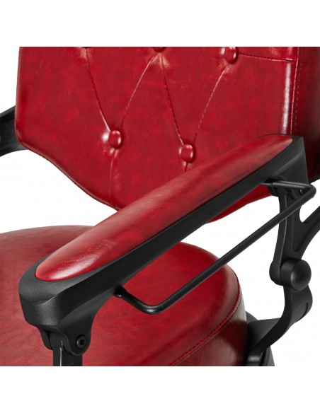 Barber chair President Red
