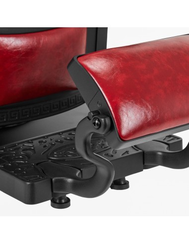 Barber chair President Red