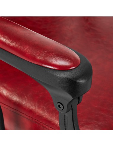 Barber chair President Red