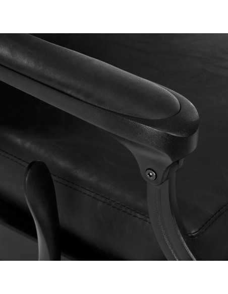 Barber chair President Black