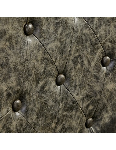 Barber chair President Old Leather Green