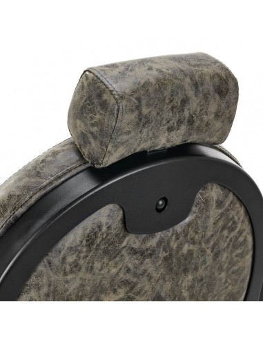 Barber chair President Old Leather Green