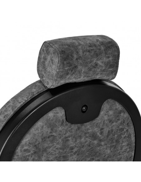 Barber chair President Old Leather Gray