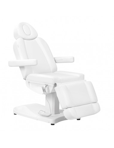 Electric cosmetic chair Azzurro 803D 3-motors white