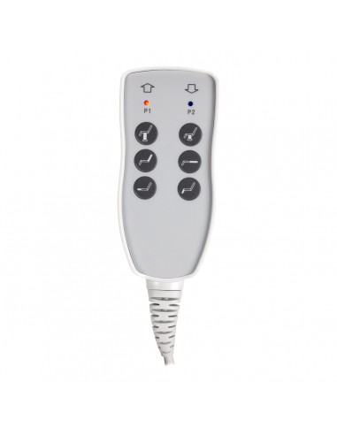 Electric cosmetic chair Azzurro 803D 3-motors white