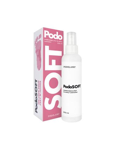 Podoland preparation PodoSoft softening liquid for skin and nails 200ml