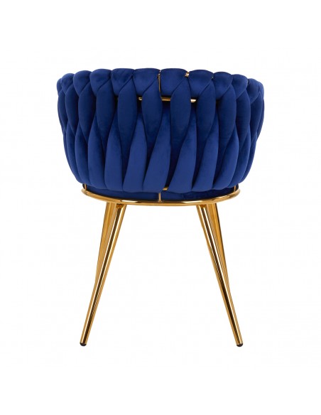 4Rico chair QS-GW06G navy blue
