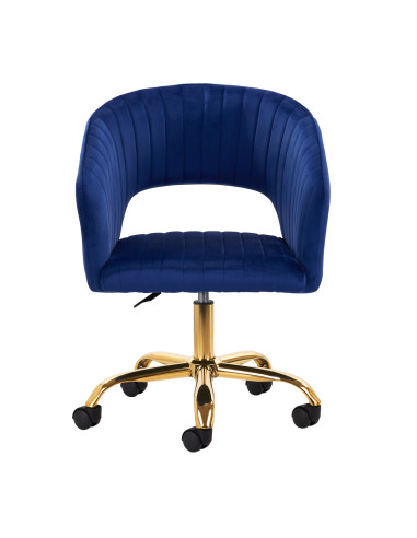 4Rico swivel chair QS-OF212G navy blue