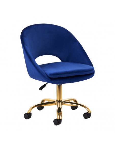4Rico swivel chair QS-MF18G navy blue