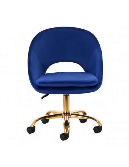 4Rico swivel chair QS-MF18G navy blue