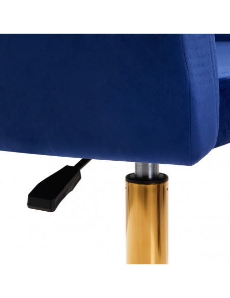 4Rico swivel chair QS-BL14G navy blue