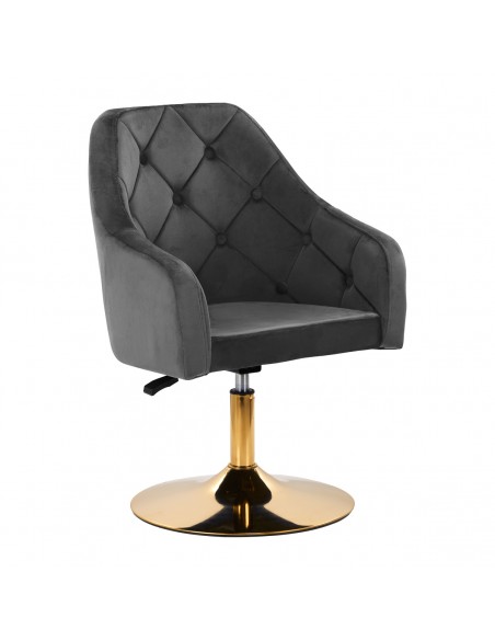 4Rico swivel chair QS-BL14G gray