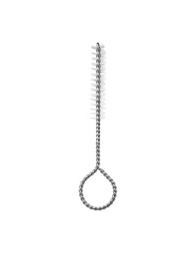 Brush for cleaning nail drill head jaws