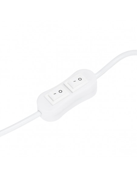 Illuminated plafond barber shop BB-02 black, large