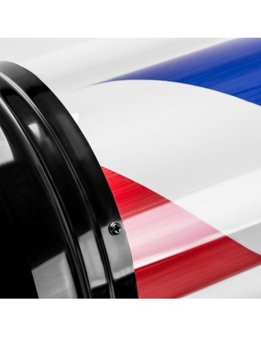 Illuminated plafond barber shop BB-02 black, large