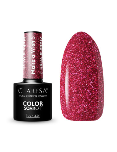 CLARESA Hybrid Polish Make a wish 5 -5g