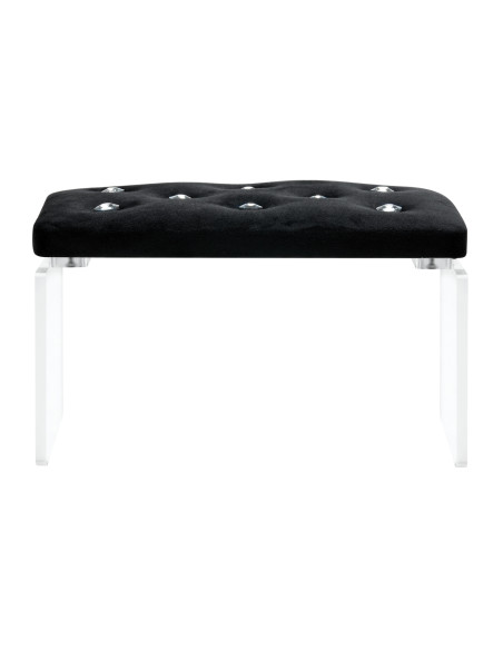 Momo Diamond manicure support stand Velour Black