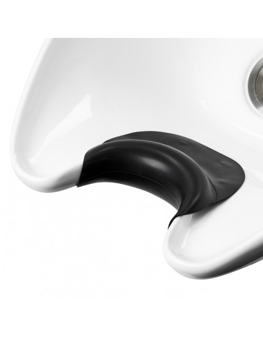 Silicone cover with suction cup for hairdressing wash units