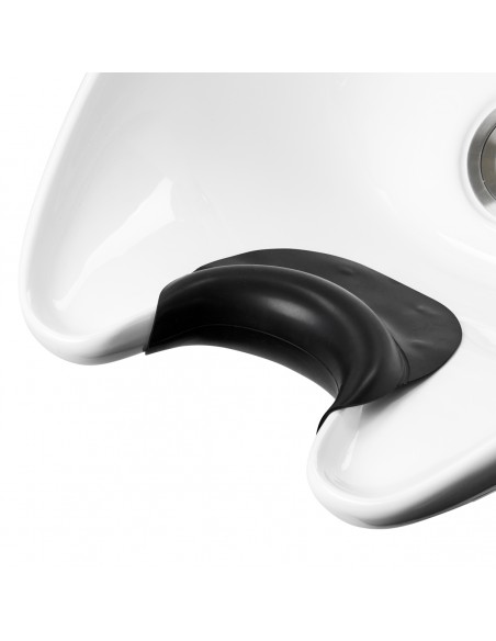 Silicone cover with suction cup for hairdressing wash units