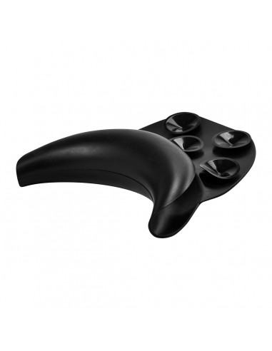 Silicone cover with suction cup for hairdressing wash units