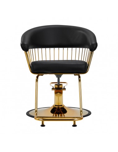 Hair System hairdressing chair Lile gold black