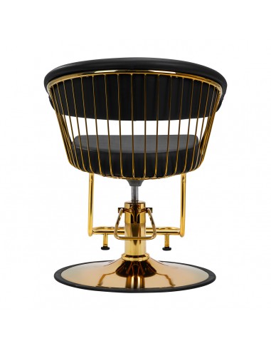 Hair System hairdressing chair Lile gold black
