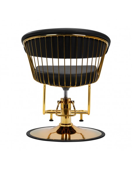 Hair System hairdressing chair Lile gold black