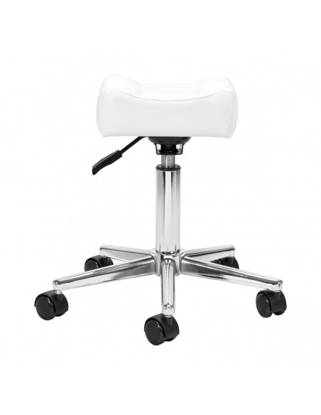 Bell Sillon mobile pedicure footstool white