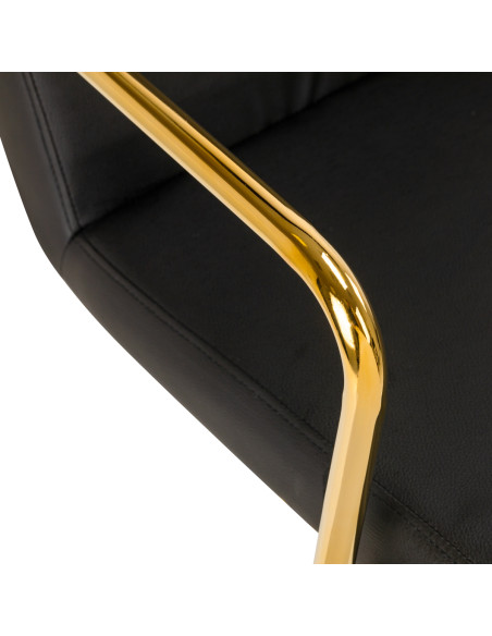 Cosmetic chair QS-OF211G black