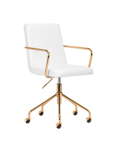 Cosmetic chair QS-OF211G white