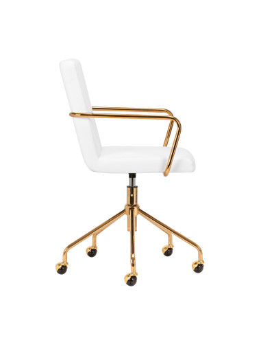 Cosmetic chair QS-OF211G white