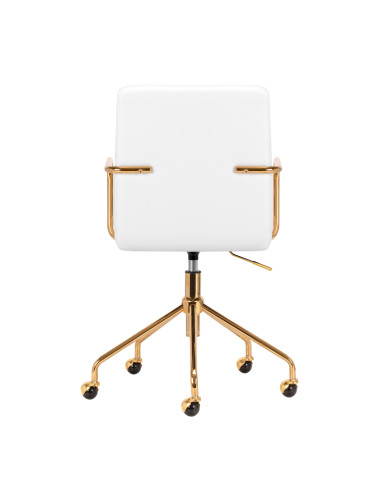 Cosmetic chair QS-OF211G white