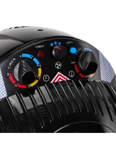 Gabbiano Centurion LVI-203S three-speed ionic standing hair dryer black