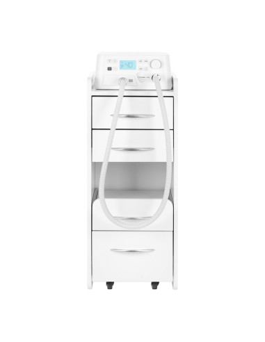 KIT: Saeyang Marathon Cyclone-Vac podiatry nail drill machine with absorber + Mini 969 storage unit