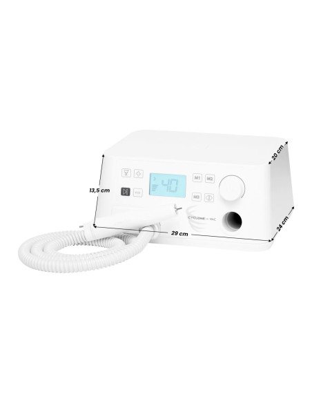 KIT: Saeyang Marathon Cyclone-Vac podiatry nail drill machine with absorber + Mini 969 storage unit