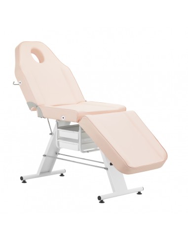 Basic 202 cosmetic chair with trays pink