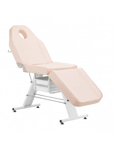 Basic 202 cosmetic chair with trays pink