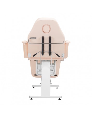 Basic 202 cosmetic chair with trays pink