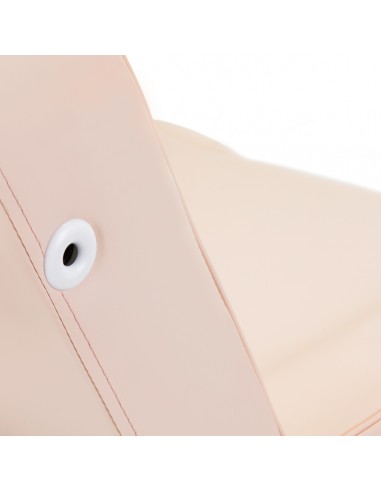 Basic 202 cosmetic chair with trays pink