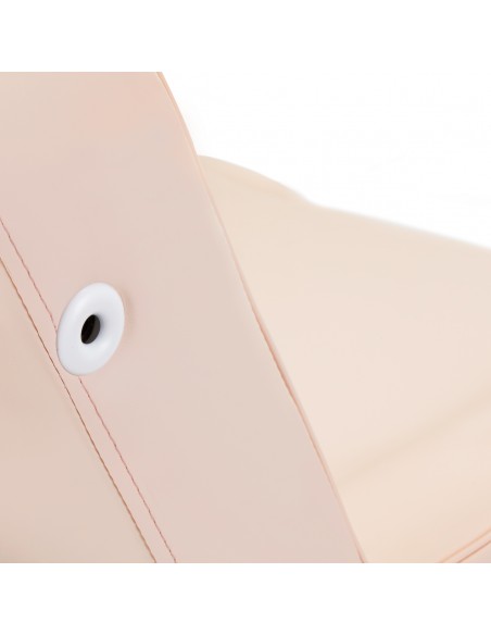 Basic 202 cosmetic chair with trays pink