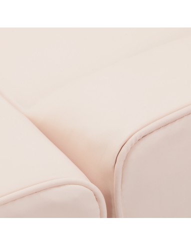 Basic 202 cosmetic chair with trays pink