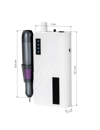 Portable nail drill aku VIVA 201 