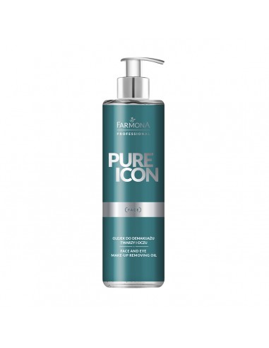 Farmona pure icon face and eye make-up remover oil 250ml