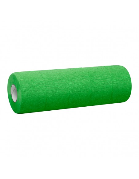 Hairdressing paper collar 5 pcs. green