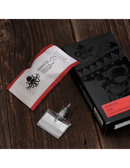 Tattoo Cartridge EL CARTEL V2 0.35 123RM ShortTaper 5pcs.
