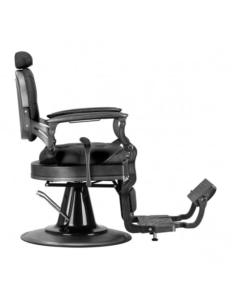 Barber chair Gabbiano Niccolo Black