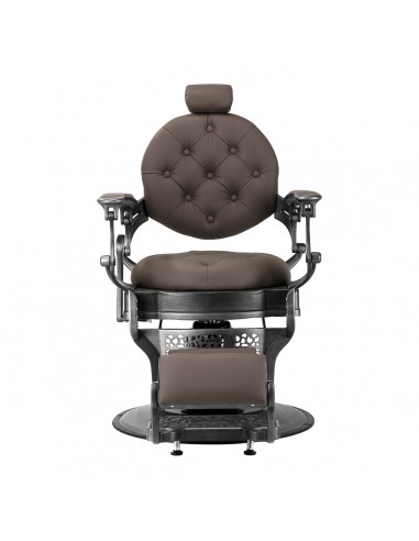 Barber chair Gabbiano Niccolo Brown