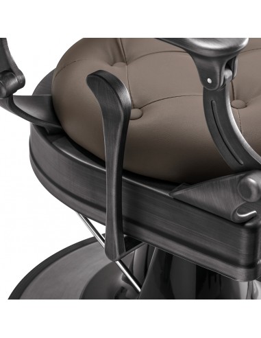 Barber chair Gabbiano Niccolo Brown