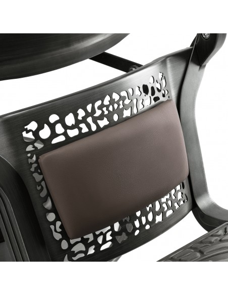 Barber chair Gabbiano Niccolo Brown